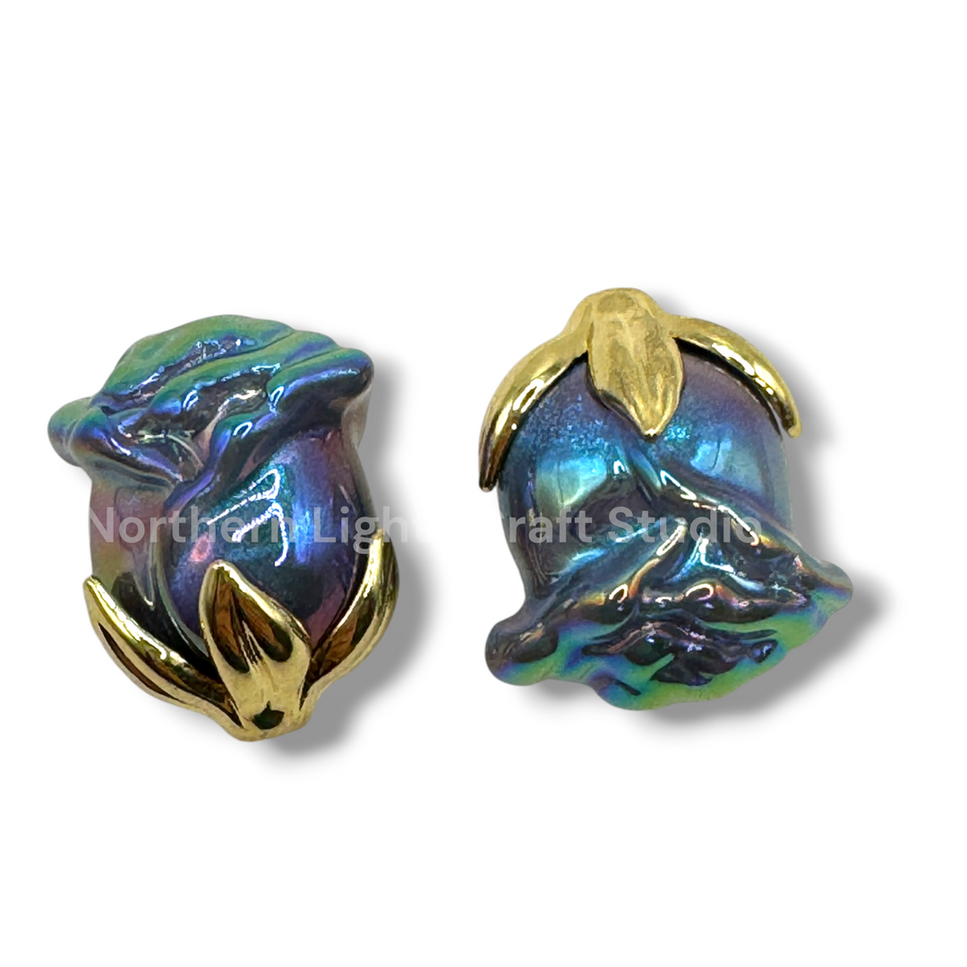 UV RoseLuxury Pen Topper Acrylic Bead - 2pc.