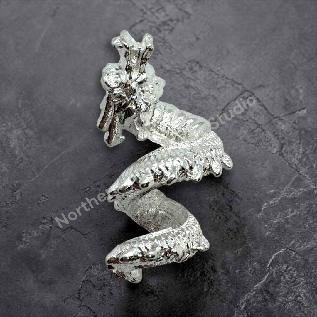 Dragon Accent Spacer Bead -5pc. READ DESCRIPTION!
