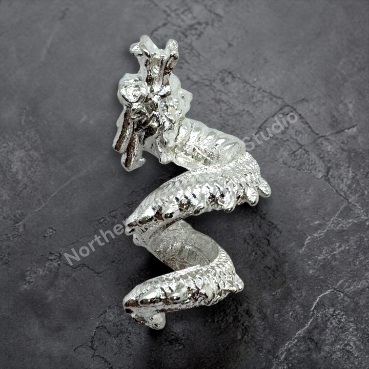 Dragon Accent Spacer Bead -5pc. READ DESCRIPTION!