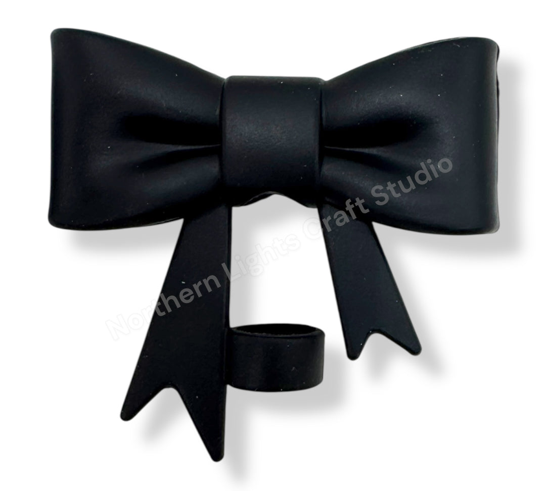 Silicone Bow Straw Cap / Bow Straw Topper