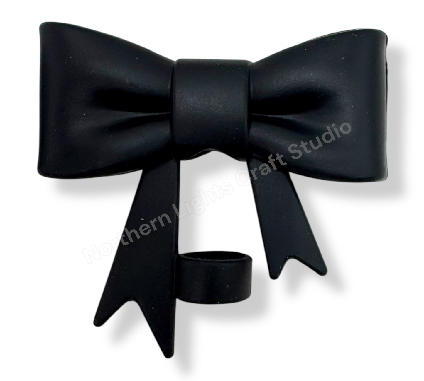 Silicone Bow Straw Cap / Bow Straw Topper