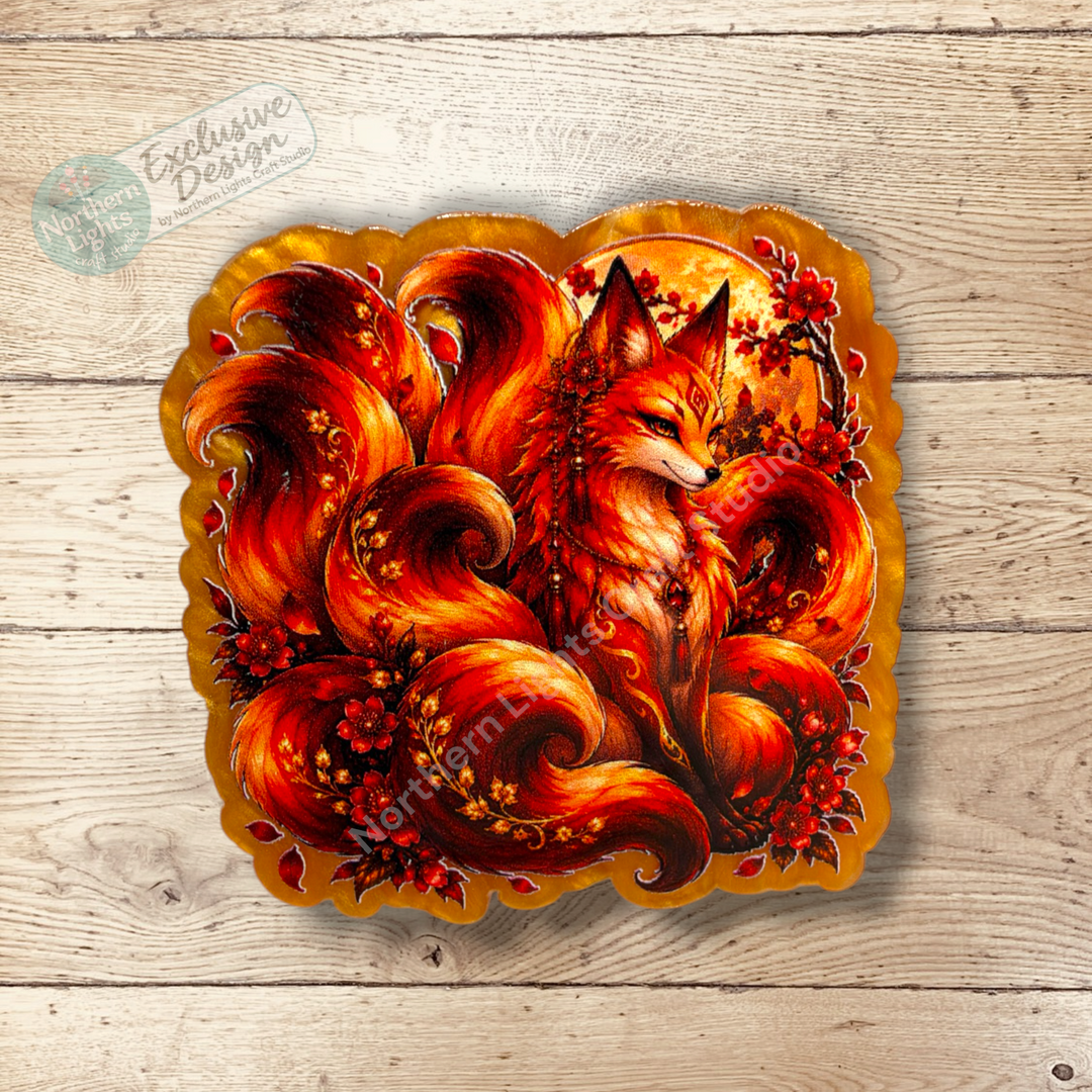 Autumn Flat Back Acrylic 2pc. - Design Exclusive!