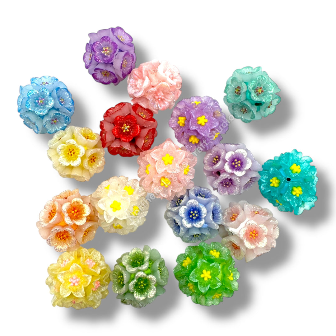 Sakura Flower Beads for Beaded Pens 5pc.