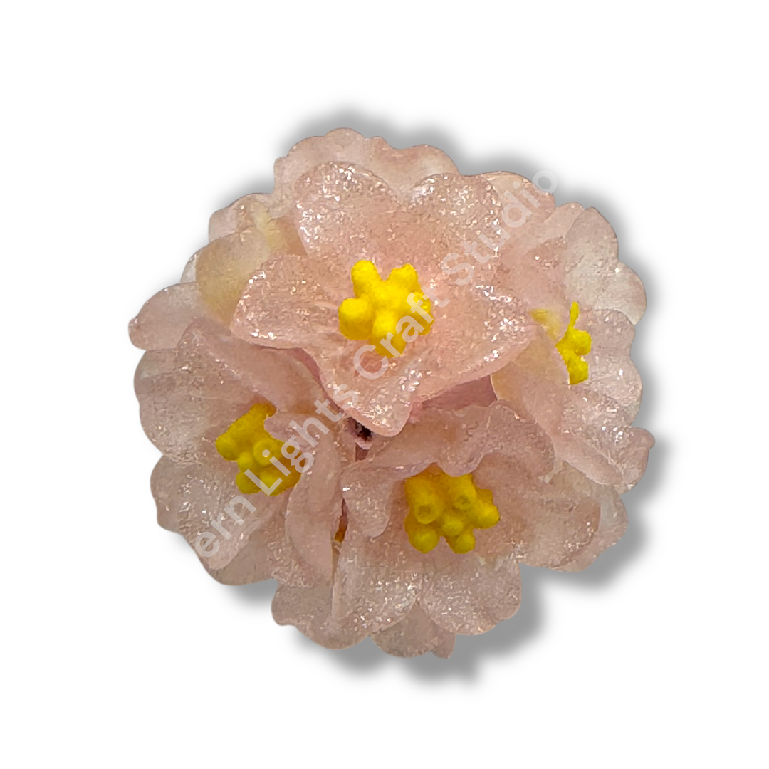 Primrose Flower Beads for Beaded Pens- 2 pc.