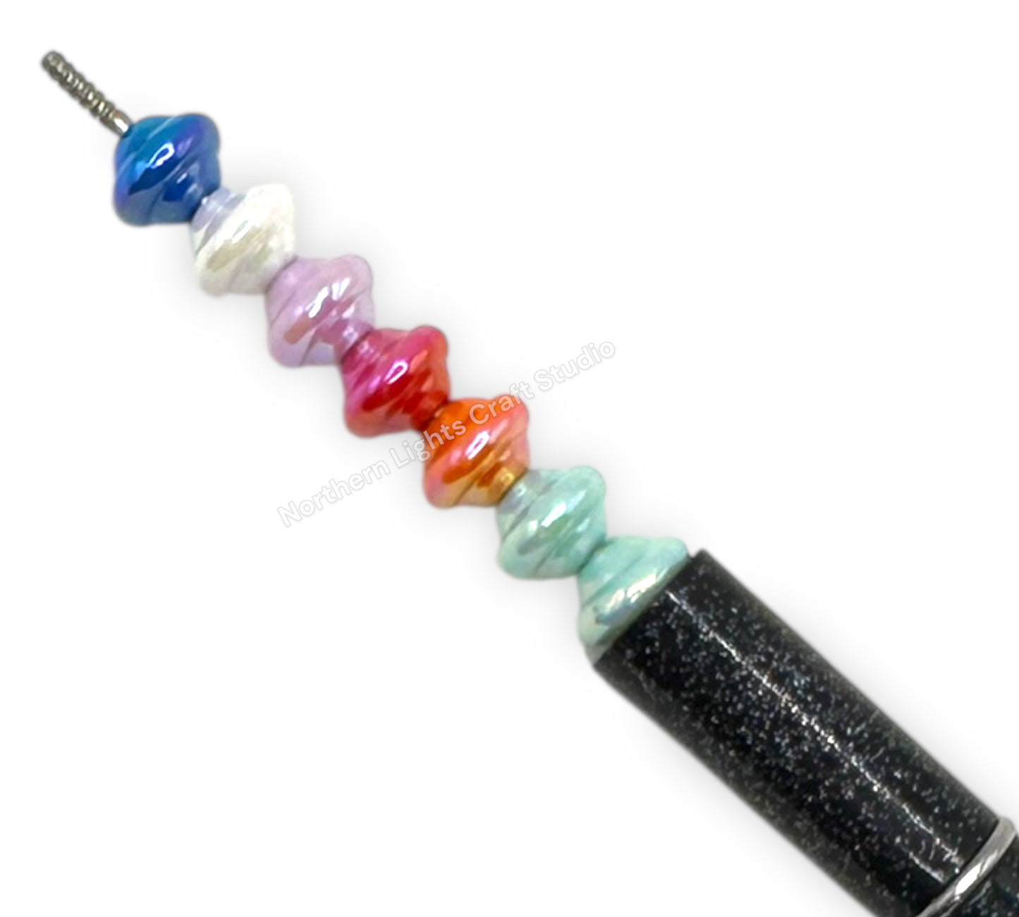 UFO Shaped Acrylic Spacers 10mm- 25 pcs.