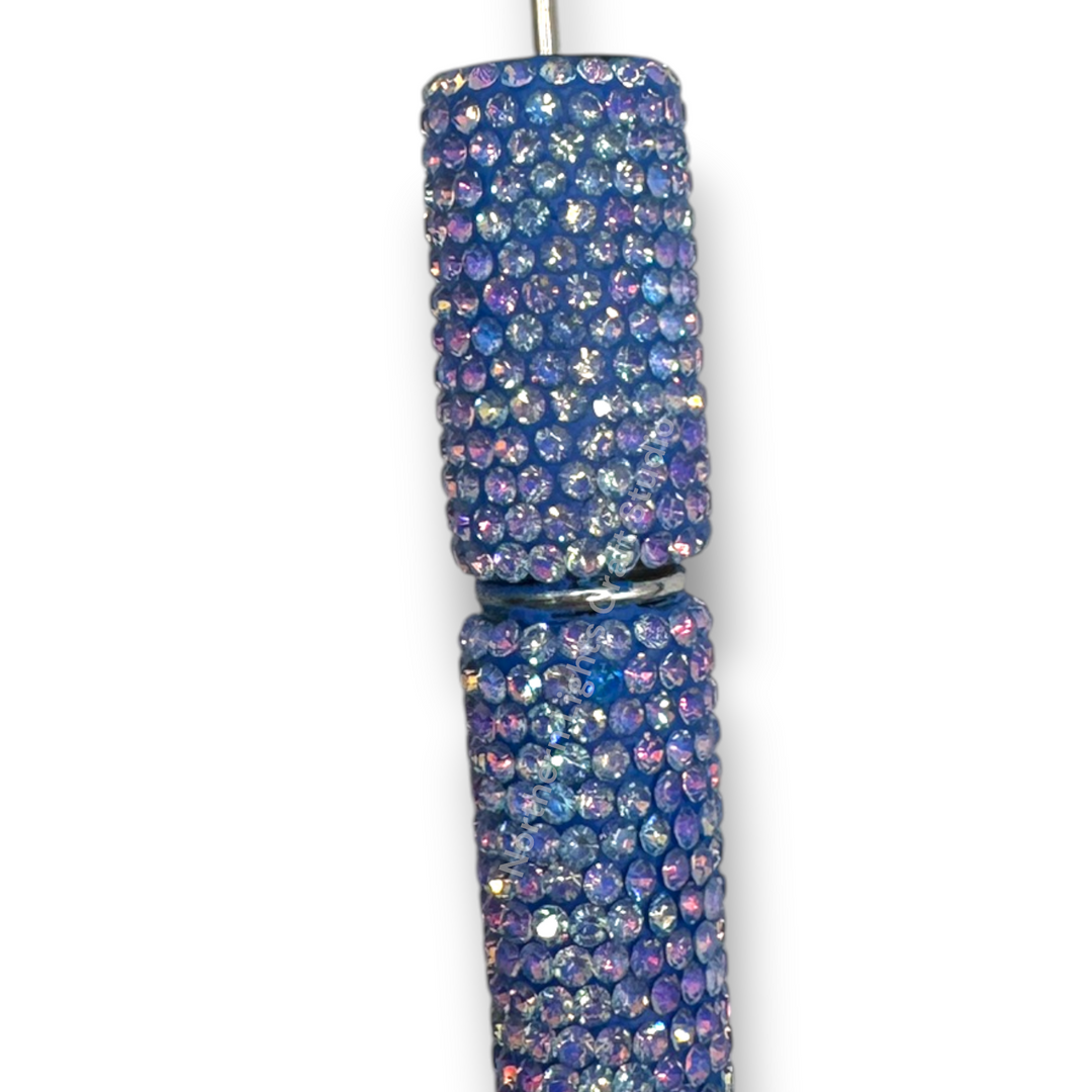 Jelly Crystal AB Bling Beadable Pen -1pc.
