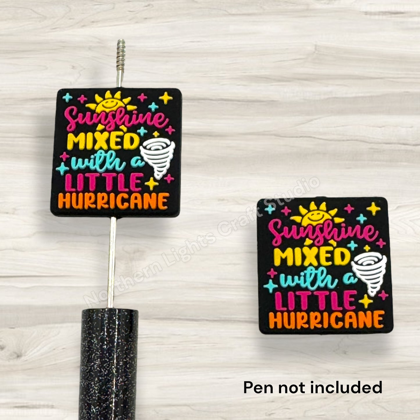 Sunshine Mixed With a Little Hurricane Focal Bead
