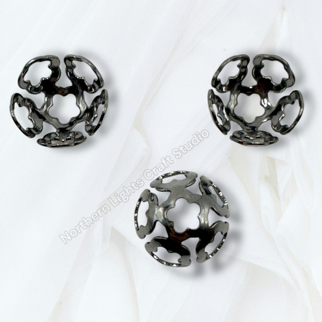 Flower Bead Cap / Bead Cage - Fits 16mm Beads - 20pc