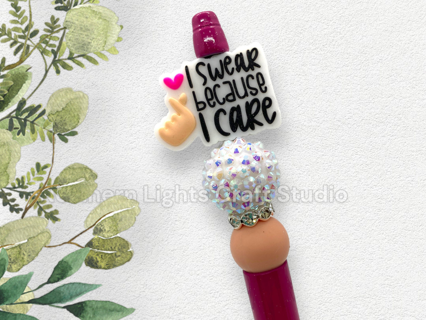 Sarcastic Pens, Bling Pens, Burn Book Gift, Beaded Sarcastic Pens, Sarcastic Pen, Sarcastic, Sassy Pens, Pettiness Gift, Sarcasm