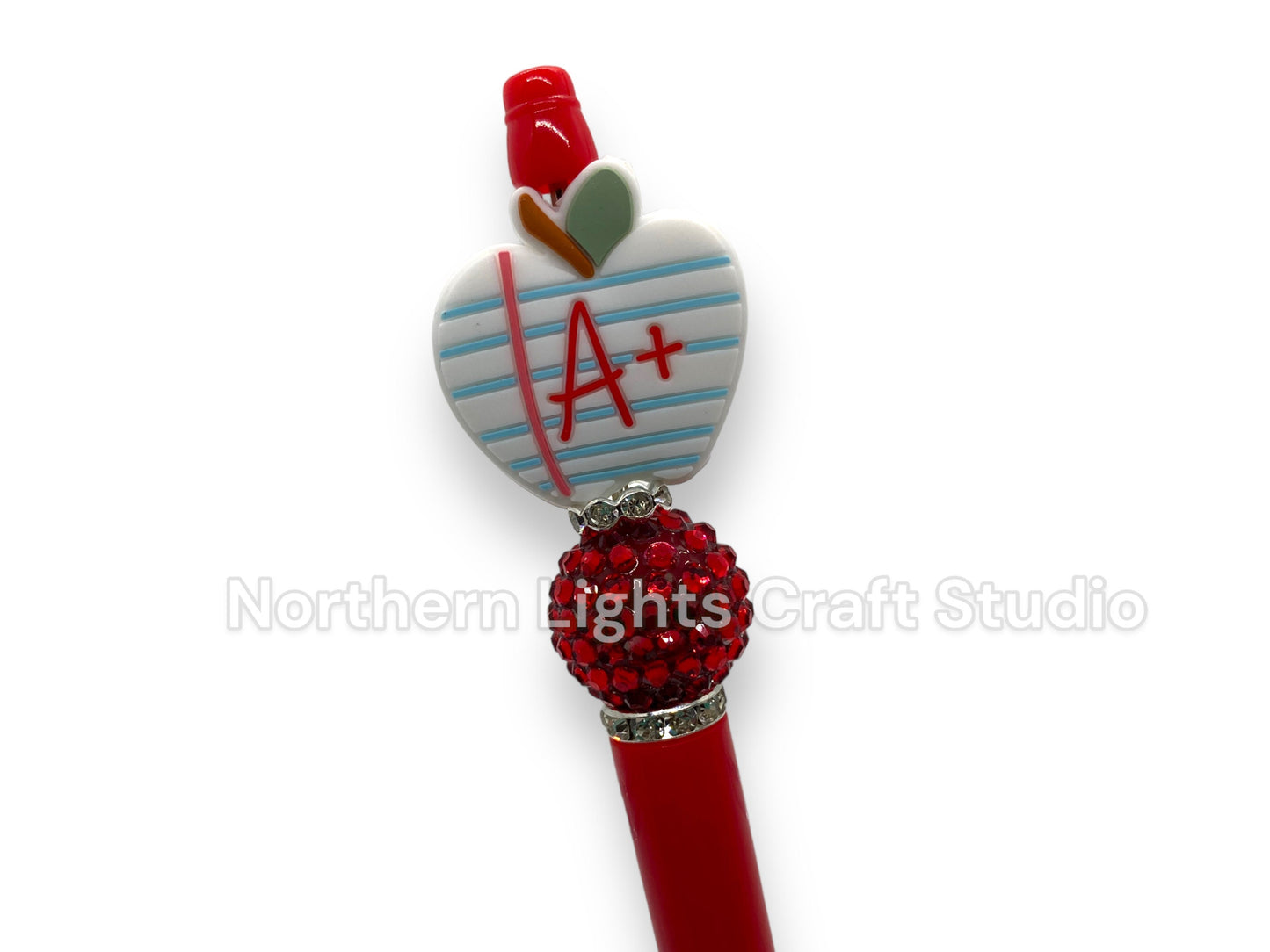 Teacher Appreciation Pen, Inexpensive Teacher Pen, Bling Pen, Best Teacher Ever, Teacher Christmas Gift, Teacher Apple, Teacher Bling Pen