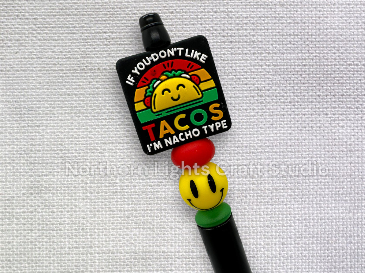 Sarcastic Beaded Pens, Sarcastic Wizard of Oz Pen, Don't Make Me Drop a House on You, Don't Go Bacon My Heart, Nacho Type, Cute Pens