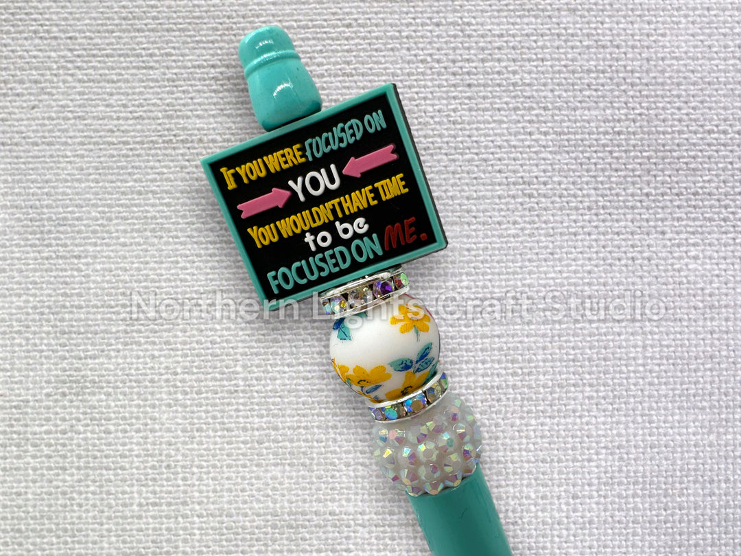 Sarcastic Beaded Pens, Sarcastic Wizard of Oz Pen, Don&
