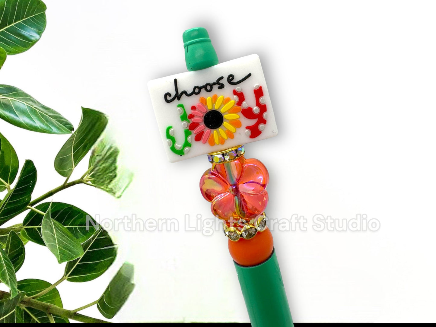 Beaded Positive Mindset Pen, You are Not Alone, Choose Joy, Kinda Sweet Kinda Savage, Take a Deep Breath, Don't Be So Hard on Yourself