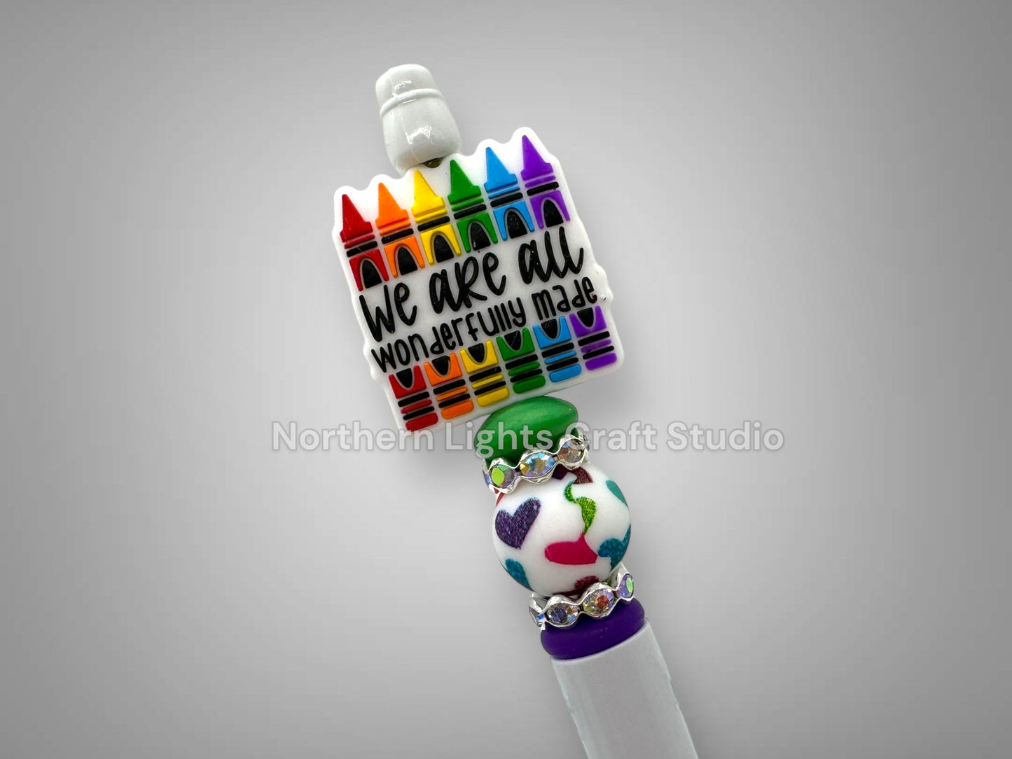 Teacher Appreciation Gift, Pi Day Pen, Math Teacher Pen, Teacher Gift, Big Heart to Shape Little Minds Pen, Bling Teacher Pen, Crayon Pen
