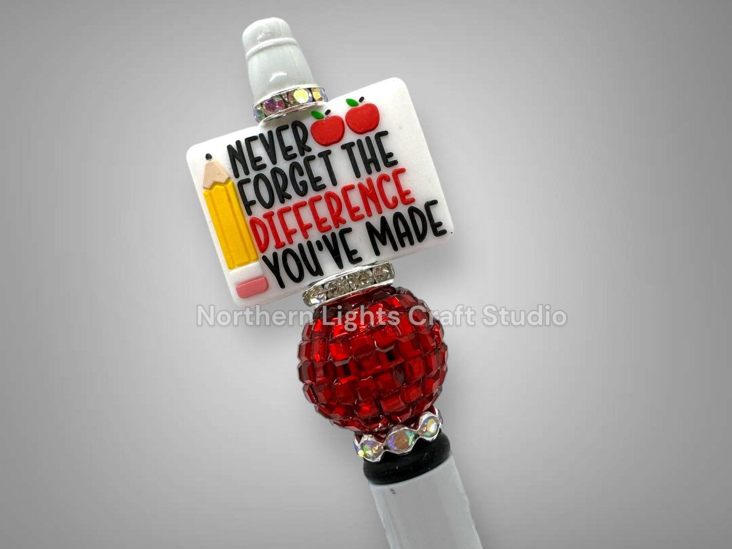 Teacher Appreciation Gift, Pi Day Pen, Math Teacher Pen, Teacher Gift, Big Heart to Shape Little Minds Pen, Bling Teacher Pen, Crayon Pen