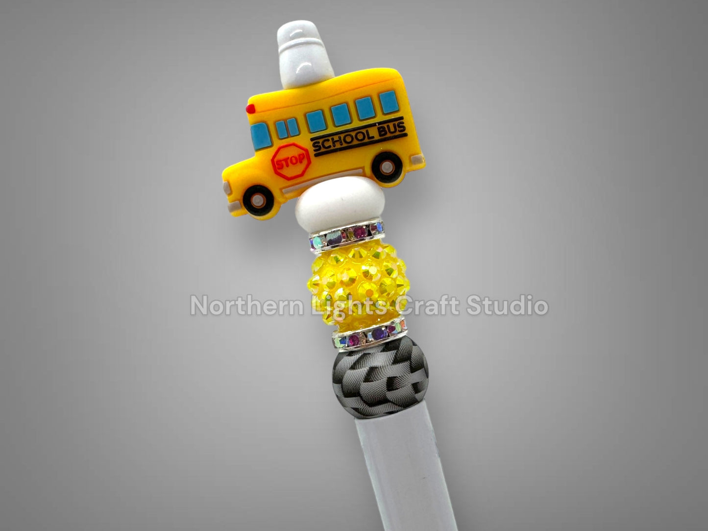 School Beaded Pens, Paraprofessional Gift, Music Teacher Gift, Occupational Therapist Pen, School Bus Drive Gift Pen, Art Teacher Gift
