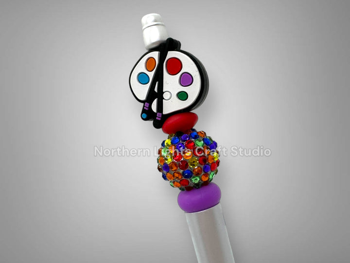 School Beaded Pens, Paraprofessional Gift, Music Teacher Gift, Occupational Therapist Pen, School Bus Drive Gift Pen, Art Teacher Gift