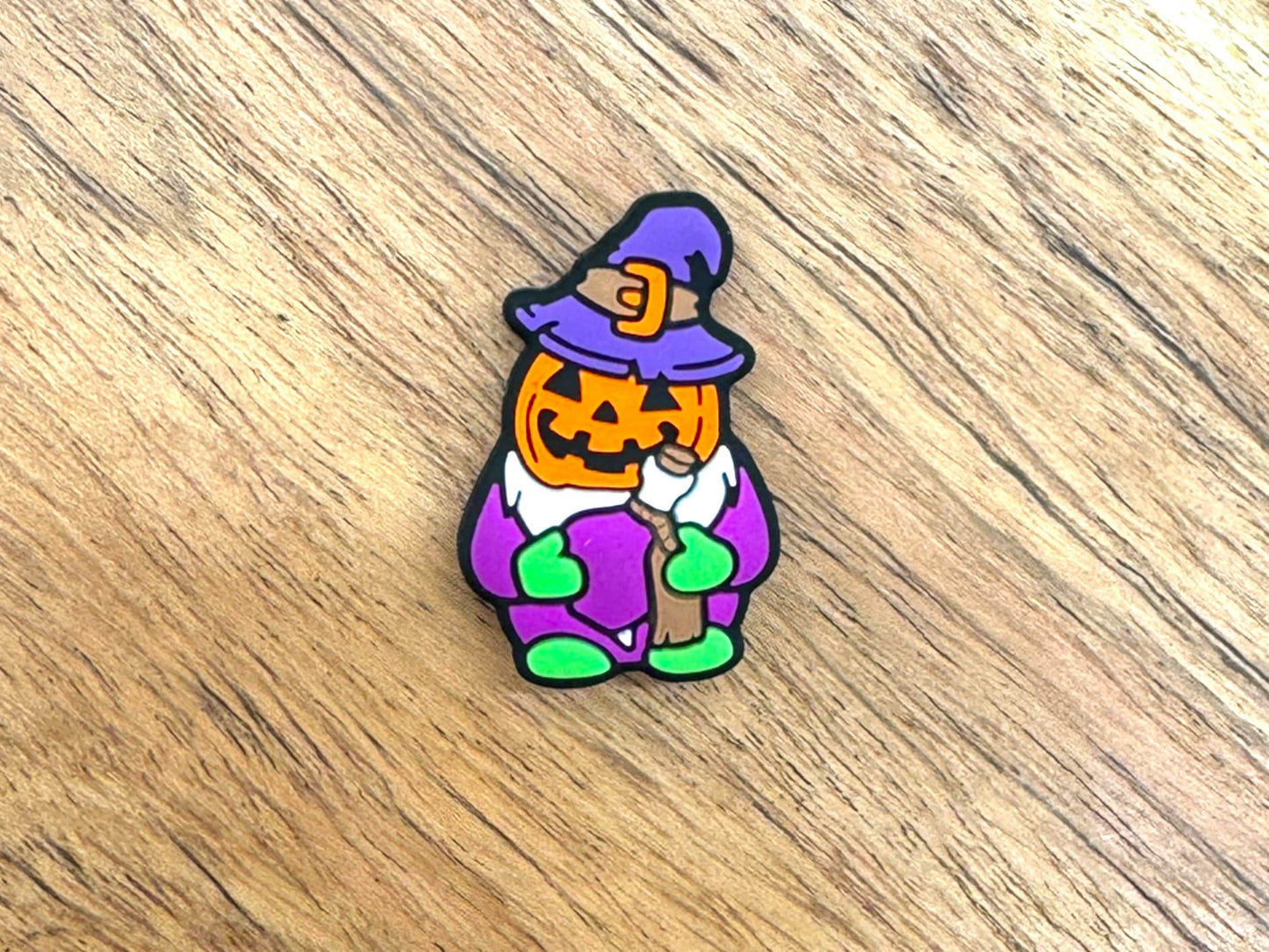 Halloween Gnome Themed Focal Beads, Halloween Focal, Spooky Focal, Spooky Gnome Bead, Halloween Gnome Focal