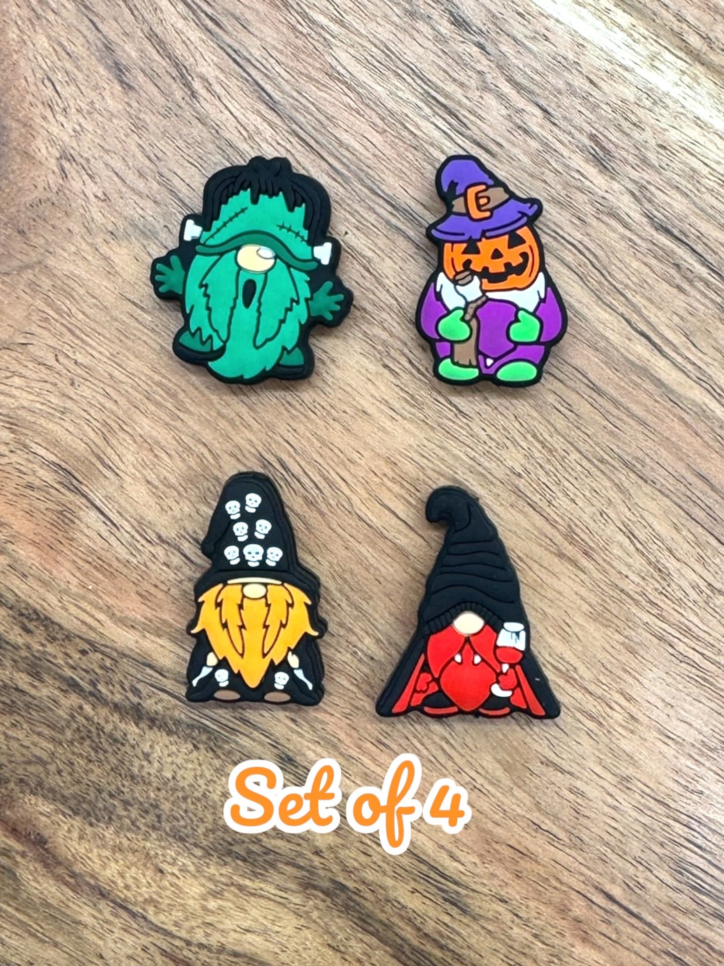 Halloween Gnome Themed Focal Beads, Halloween Focal, Spooky Focal, Spooky Gnome Bead, Halloween Gnome Focal