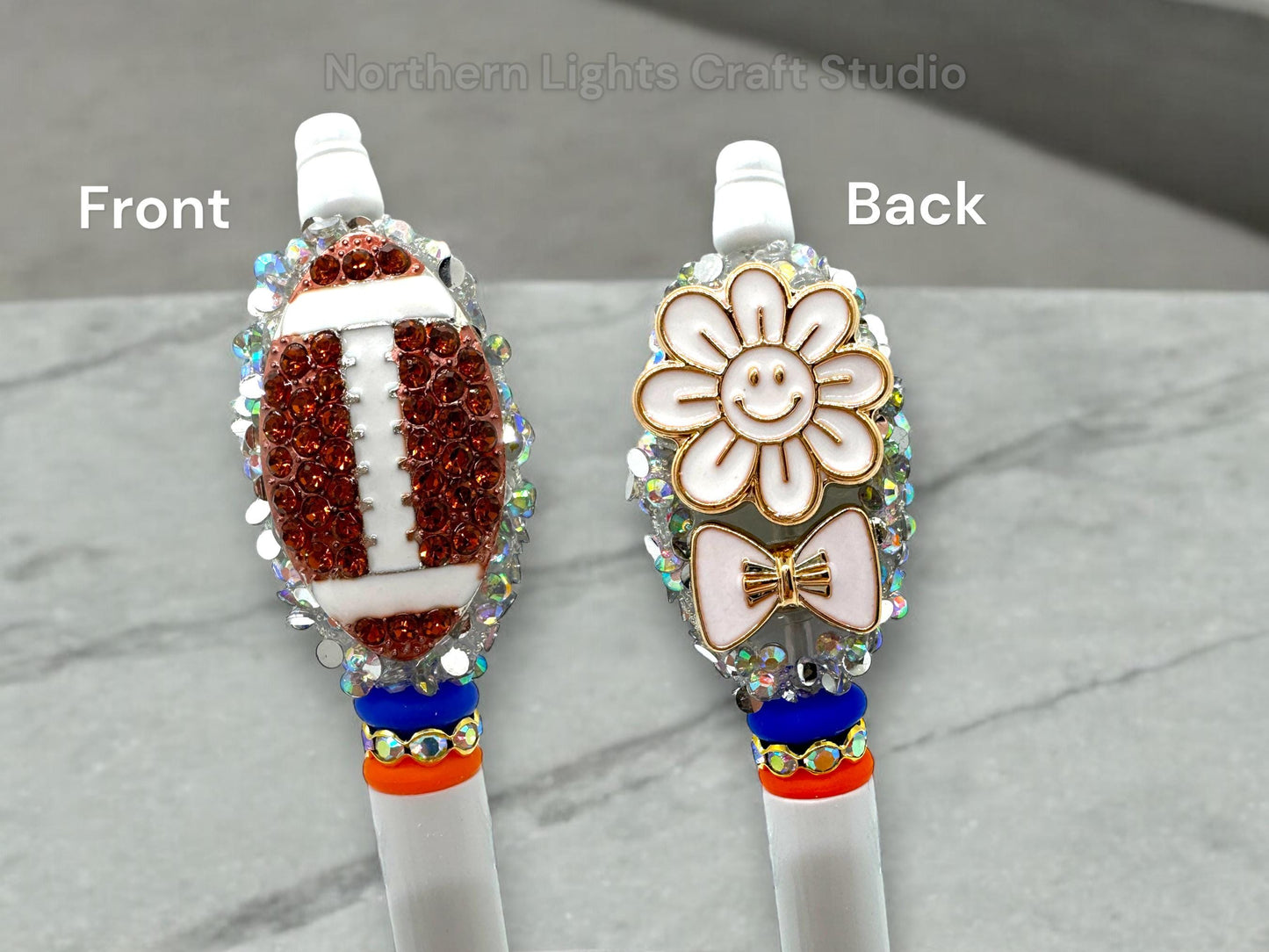 Custom Beaded Florida Alligator Pen