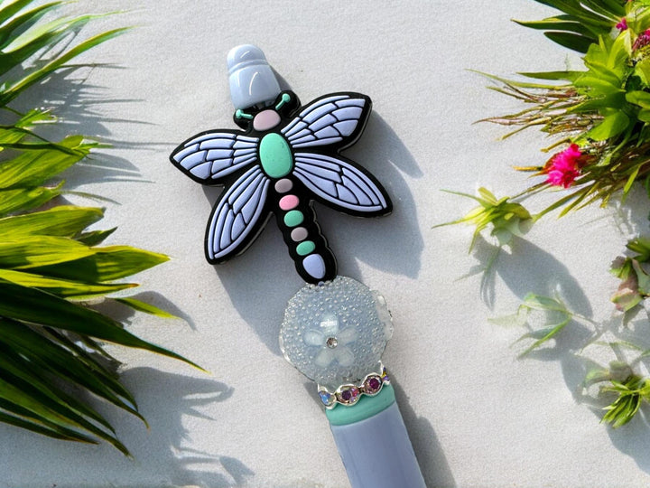 Beaded Dragonfly Pen, Rhinestone Dragonfly, Bling Dragonfly, Dragonfly Bling, Beaded Dragonfly, Every Little Thing is Gonna Be Alright