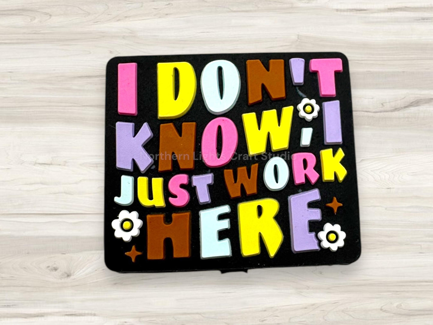 I Don't Know I Just Work Here Focal, Sarcastic Focal, Sarcasm Bead