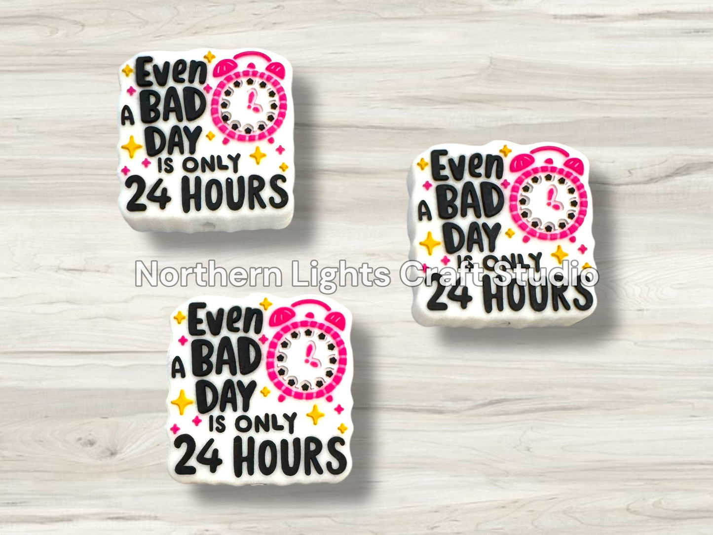 Even a Bad Day is Just 24 Hours Focal Bead