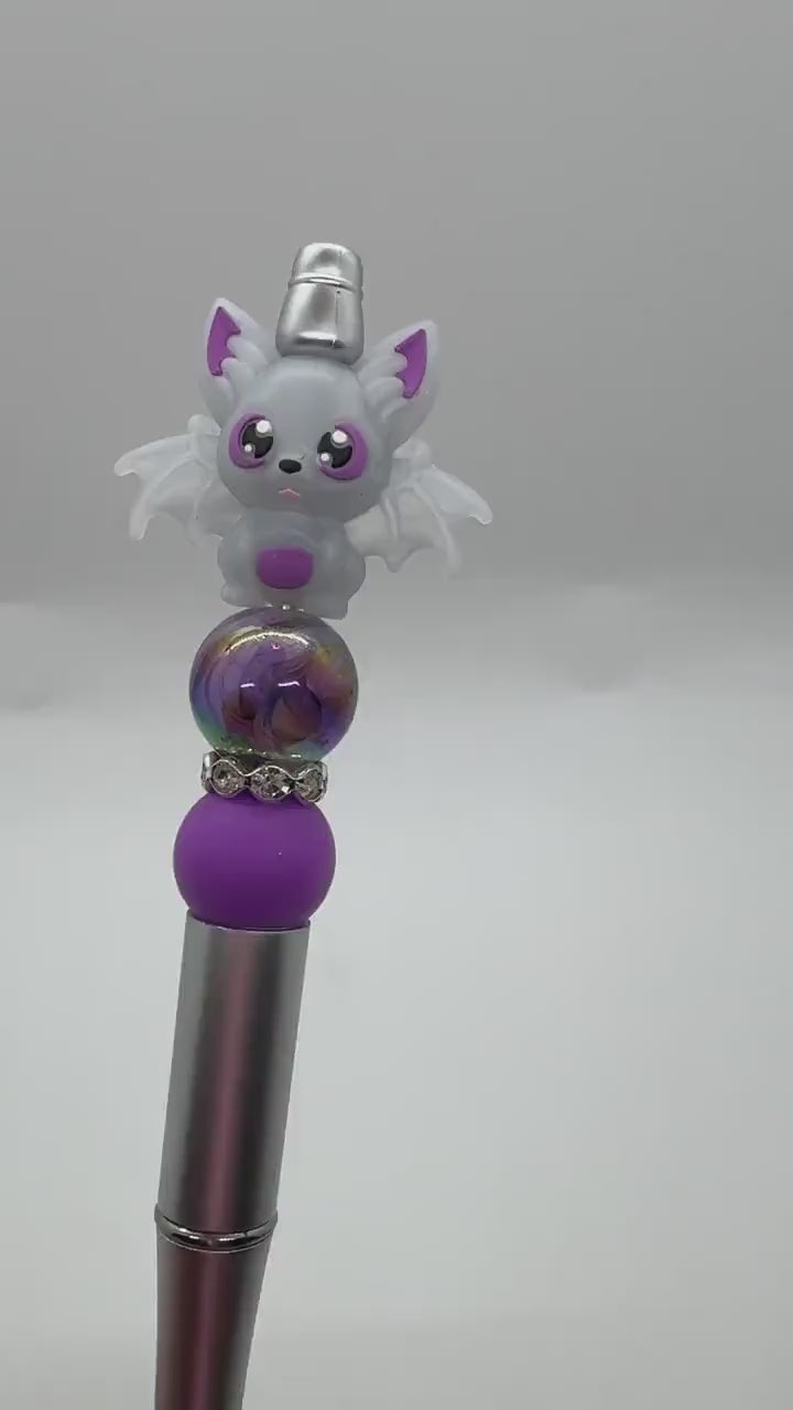 Limited Edition 3D Bat Pens, Frankenstein Pen, Spooky Cup Pen, Boo! Pen, Cute Halloween Pen, Bling Halloween Pen