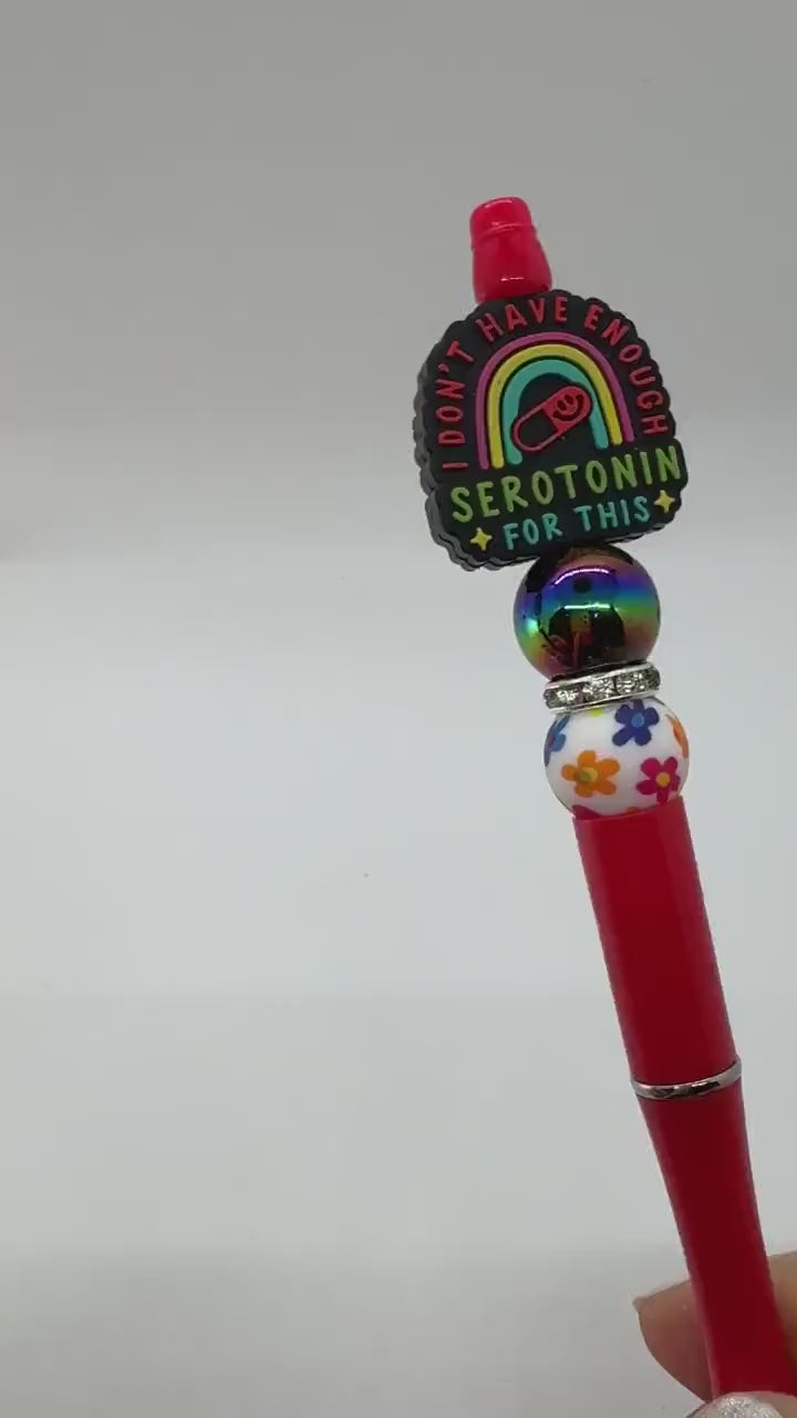 Custom Beaded Humor Pens, Sarcastic Pens, I Don&