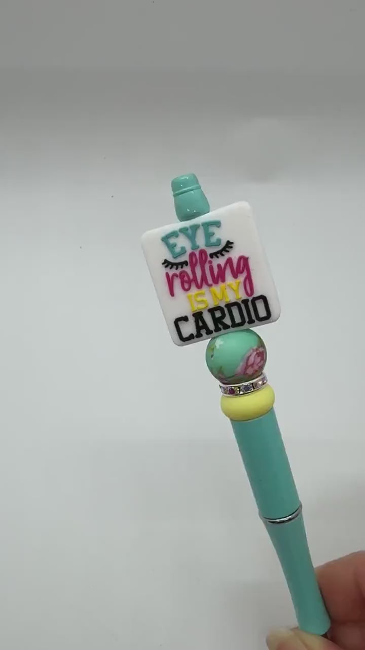 Sarcastic Beaded Pens, On My Husband&