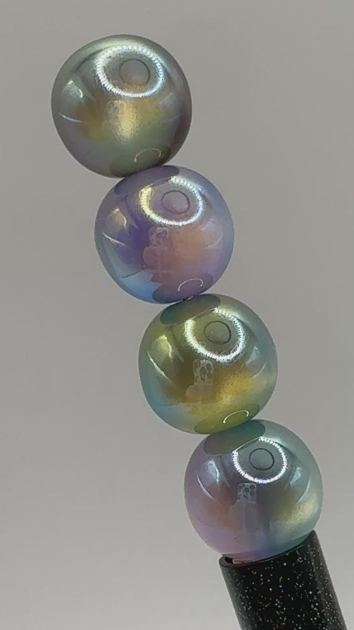 UV Multi Tone Cat Eye Mix-16mm-20pc